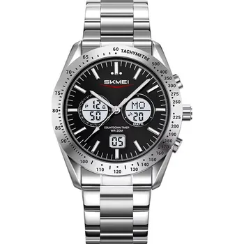 Hodinky Pánské hodinky SKMEI skm.125031g.mn elektronické hodinky s náramkem a mnoha funkcemi