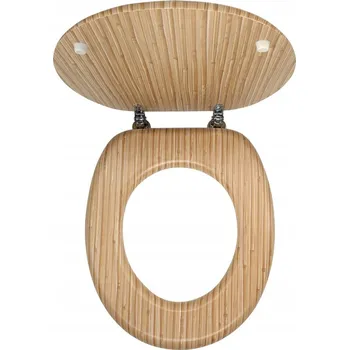 WC sedátko Dřevěné sedátko na WC. BAMBUS