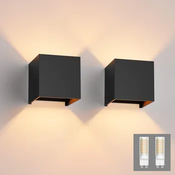 Nástěnné svítidlo Moderní LED nástěnné svítidlo do interiéru, 2 kusy