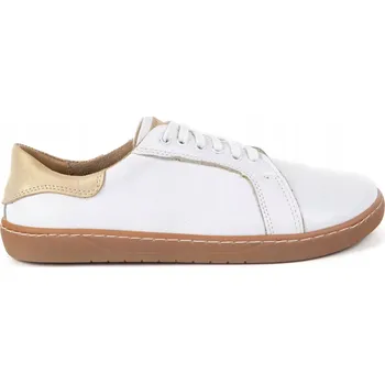 Dámské tenisky Aura Dámské Kožené Sneakersy Barefoot Minimalistické Boty bílé 39
