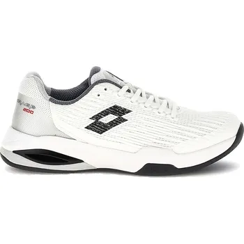 Pánská móda Pánská tenisová obuv Lotto Mirage 200 II Speed All White/All Black/Asphalt EUR 44