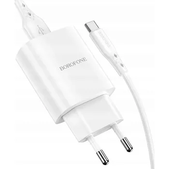 Borofone síťová nabíječka + USB-C kabel 1m