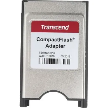 Příslušenství pro datový nosič Čtečka karet Interní Typ II PCMCIA, Typ III PCMCIA, karta: Compact Flash Type I Transcend