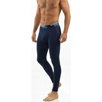 Pánské termo spodky Sesto Senso Pánské bavlněné termoprádlo - spodky vel L námořnická modrá