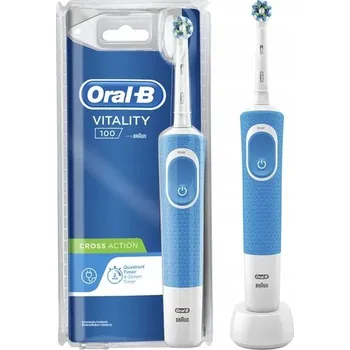 Elektrický zubní kartáček Kartáček Oral-B Vitality 100 CrossAction Modrý