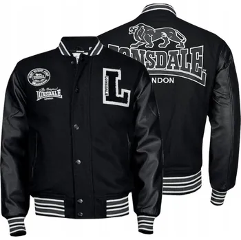 Moto bunda Lonsdale pánská bunda bejzbolka bez kapuce OXFORD ALL SEASON velikost XXL