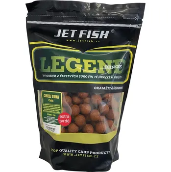 Jet Fish Boilie Extra Tvrdé Legend Range Chilli Tuna_Chilli Průměr: 30mm