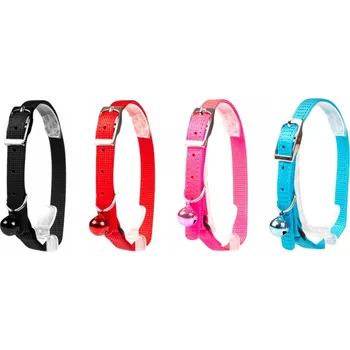 Obojek pro psa Obojek pro kočky Duvo+ s barevným zvonkem