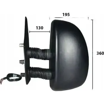 Auto zrcátko Vnější zpětné zrcátko Alkar 9239921