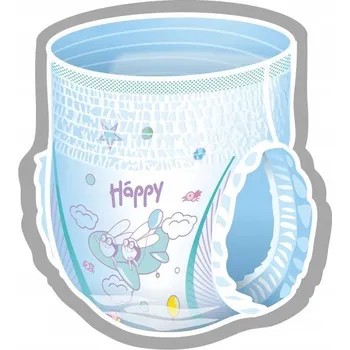 Plenkové kalhoty Plenkové Kalhotky Bella Baby Happy Bella Happy Pants Velikost 6 36 ks