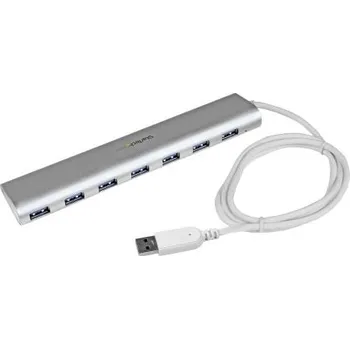 USB hub Rozbočovač USB ST73007UA, standard: USB 3.0, počet portů USB: 7 Adaptér střídavého proudu, typ USB: USB A StarTech.com