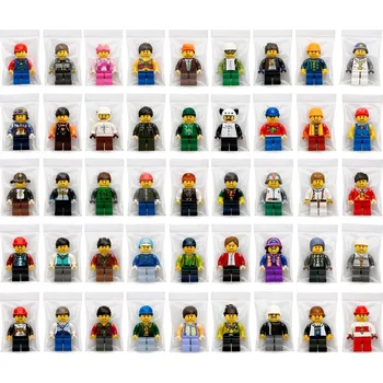 Figurka Figurky z kostek – náhodná sada 50 kusů