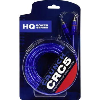 Audio kabel Crunch CRC5 cinch kabel 5.00 m [2x cinch zástrčka - 2x cinch zástrčka]