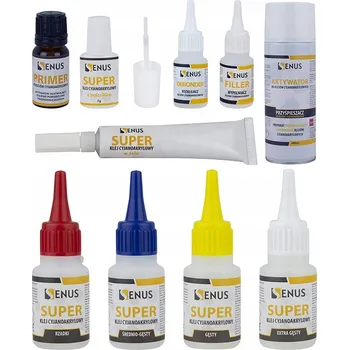 Průmyslové lepidlo Kyanoakrylátové lepidlo sada pro lepení XXL Senus