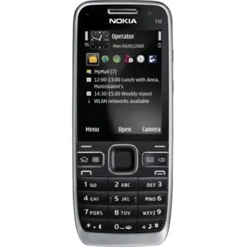 Mobilní telefon Nokia E-series E52 0 GB/0.125 GB černá