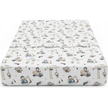 Prostěradlo Bambusové Prostěradlo s gumou Monkey 60x120 cm