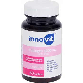 Kolagen + Vitamín C Innovit 1000 mg pro pleť / Proti stárnutí 60 ks