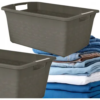 Obraz Obdélníková mísa BranQ 25 l šedá