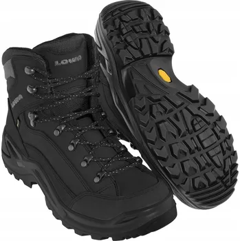 Pánská treková obuv Trekové boty Lowa Renegade GTX Mid - deep black 45
