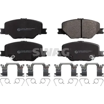 Brzdová destička Sada brzdových destiček, kotoučová brzda SWAG 33 10 7486