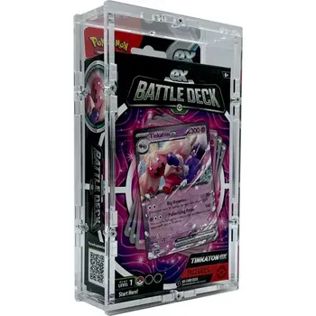 Sběratelská karetní hra Akrylový box Pokémon 1x EX Battle Deck