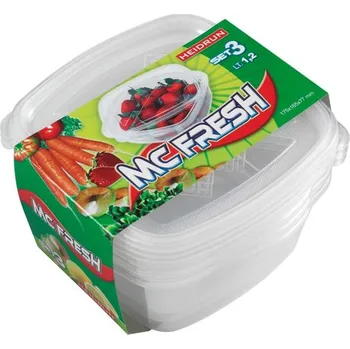 Dóza na potraviny Sada dóz na potraviny Macro Box MC FRESH ll/3ks 1,2l