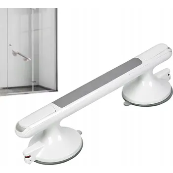 Sprchový držák KOUPELNOVÉ DRŽADLO PRO SENIORY NA PŘÍSAVKY DO SPRCHY A NA WC
