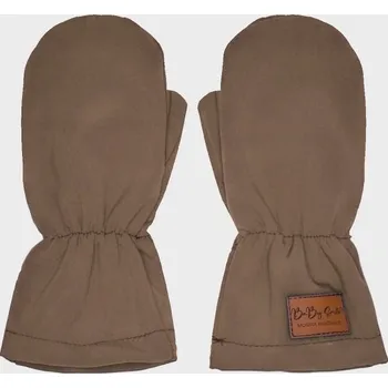 Rukavice Softshellové rukavice s fleecem - Hnědé - skladem Velikost: 5-6 roků