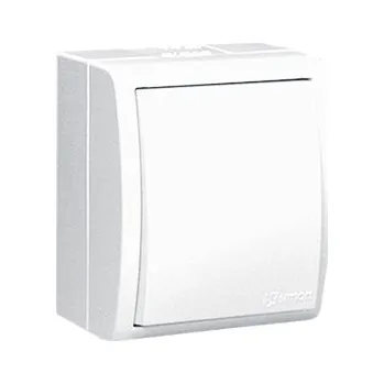 vypínač Schodišťový vypínač Klasik Kontakt-simon bílý AQW6L/X/11