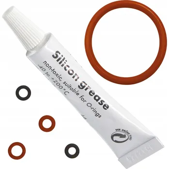 Náhradní díl pro kávovar Sada těsnění Těsnění pro kávovar Siemens EQ5 EQ6 EQ7 Bosch + Mazivo 6 g