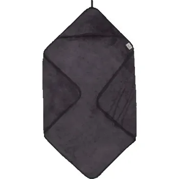 Timboo Bambusová osuška s kapucí Graphite (Grafitová)