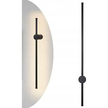 Nástěnné svítidlo Černé industriální nástěnné svítidlo 60 cm LED z hliníku 6 W s možností stmívání