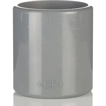 Plastová potrubní armatura, Přímo Zásuvkový adaptér Georg Fischer