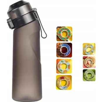 Láhev Ochucená Láhev na vodu 650 ml s Vonným kroužkem 7 - Bez Cukru a Kalorií