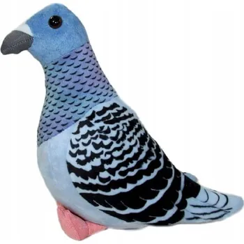 plyšák Plyšová Hračka Holoubek 2 barvy - 22 cm