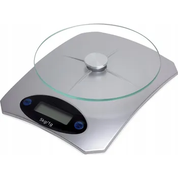 Kuchyňská váha Elektronická kuchyňská váha Kamille stříbrná