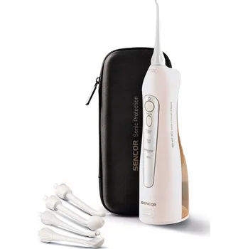 Ústní sprcha Bezdrátový zubní irigátor Pouzdro 5 Trysek Sencor 3 Režimy