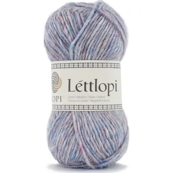 Příze Vlna Lopi Lettlopi 1702 / fialová melírovaná mlha