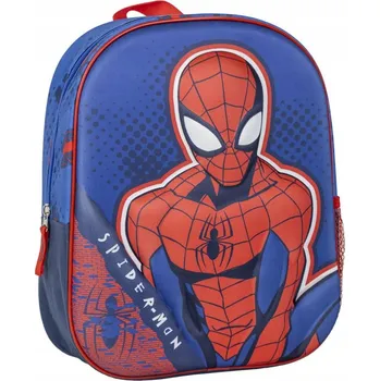 Dětský batoh Batoh 3D Spiderman Dětský batůžek pro předškoláky Marvel Spider-Man