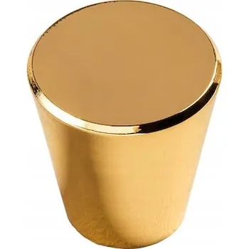 Nábytkové kování Nábytková úchytka knopka zlatý lesk 25 x 25 x 26 cm