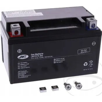 Motobaterie GELOVÝ AKUMULÁTOR JMT PRO SKÚTR GY6 4T YTX7A-BS