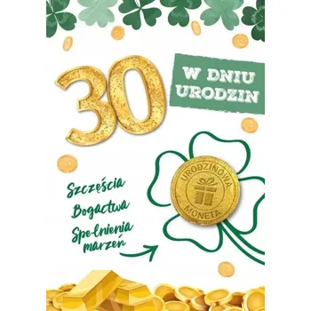 Přání k NAROZENINÁM Jako Doplněk k DÁRKU, dárek, blahopřání k 30. narozeninám Super