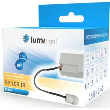 Pohybové čidlo MINI BÍLÝ ZAPUŠTĚNÝ SNÍMAČ POHYBU 360° SM 103