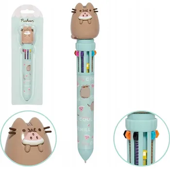 Propiska s figurkou 10 barev blistr Pusheen Erik