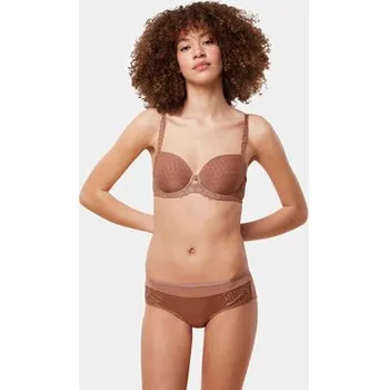 Dámské spodní prádlo Triumph Podprsenka s kosticemi Azalea Florale WP 10184809 Hnědá 75C