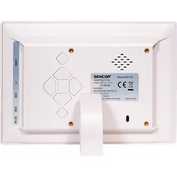 Digitální fotorámeček Digitální rámeček Sencor SDF 782WH