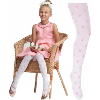 Dámské punčochy YO! MIKROVLÁKNO PUNČOCHÁČE 40 DEN ZAJÍČCI 92/98 X41b