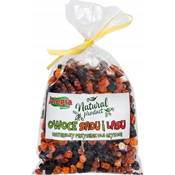 Krmivo pro hlodavce SUŠENÉ OVOCE SADOVÉ A LESNÍ PLODY PRO HLODAVCE KRMIVO PRO KRÁLÍKY VITAMÍNY 90G