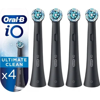 Elektrický zubní kartáček Oral-B iO Ultimate Clean Black Hlavice pro elektrický zubní kartáček, balení obsahuje 2 kusy