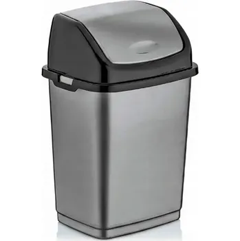 Odpadkový koš Odpadkový koš Dunya Fantasy 5 l šedý